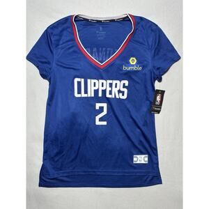 Nike Clippers NBA Kawhi Leonard Woman Swingman Blue Small Fanatics